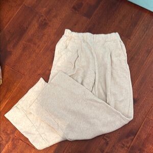 Cozy Cream Lounge Pants